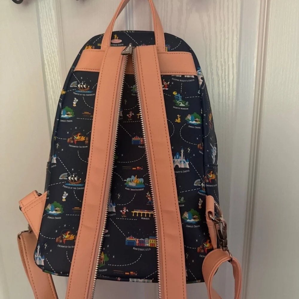 Loungefly Disneyland 65th Anniversary Mini Backpack - Picture 3 of 5